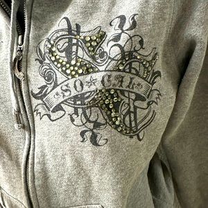 SoCal grey sweatsuit